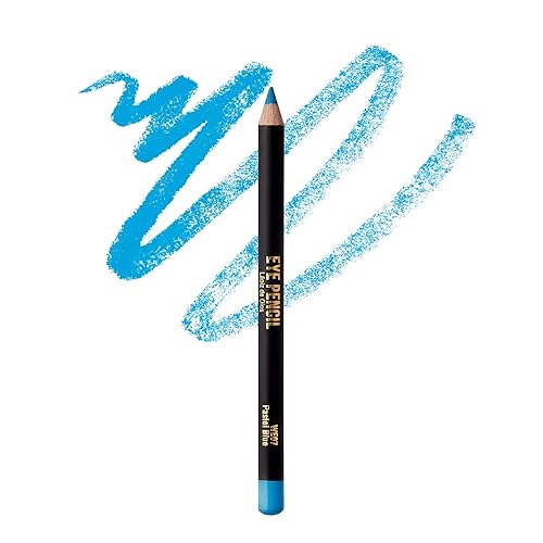 KISS NEW YORK Professional Slim Eye Pencil, Creamy Soft Eye Liner, Smooth Long-Lasting Rich Eyeline Color, Natural Eye Makeup, Water-Resistant (Pastel Beauty & Personal Care KISS NEW YORK