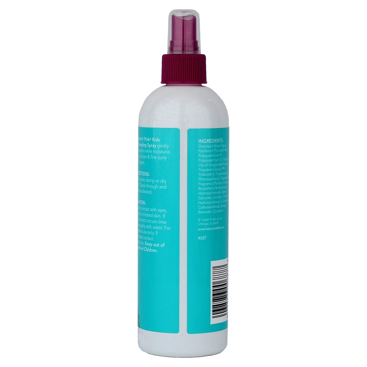 Luster's Pink Kids Detangling Spray, 12 Ounce Made with Provitamin B5. Beauty & Personal Care Luster's