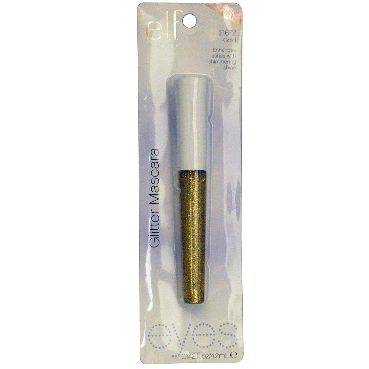 e.l.f. Glitter Mascara, Gold, 0.145 Fluid Ounce Beauty & Personal Care e.l.f.