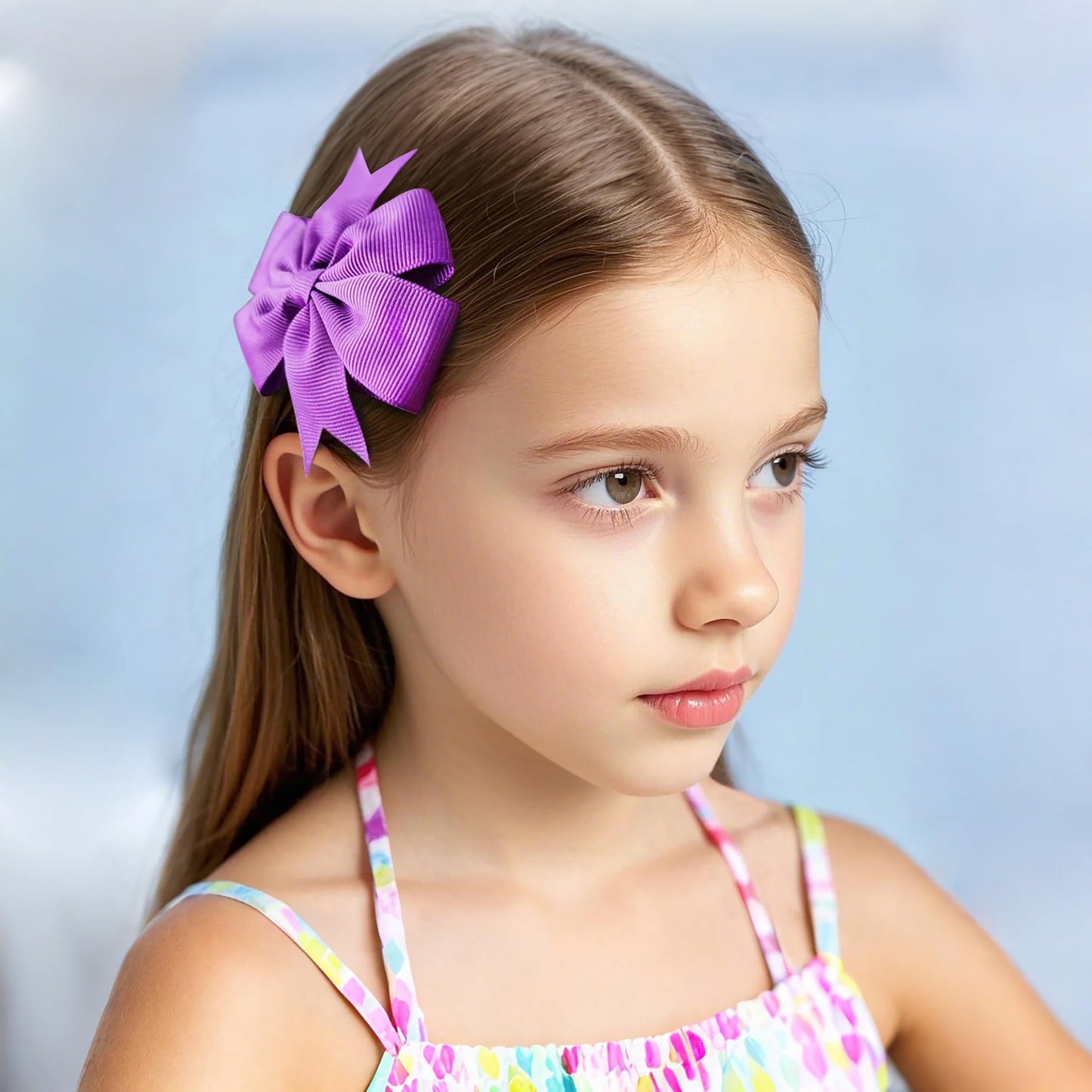 40Piece 3 Inch Boutique Grosgrain Ribbon Pinwheel Hair Bows Alligator Clips For Girls Babies Toddlers Accessories Teens In Pairs Beauty & Personal Care Babymatch