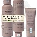 Jupiter Anti Dandruff Shampoo, Conditioner & Serum for Flaky, Itchy, Oily & Dry Scalp - Nourishes Scalp, Reduces Breakage & Flakes - Color-Safe Beauty & Personal Care Jupiter