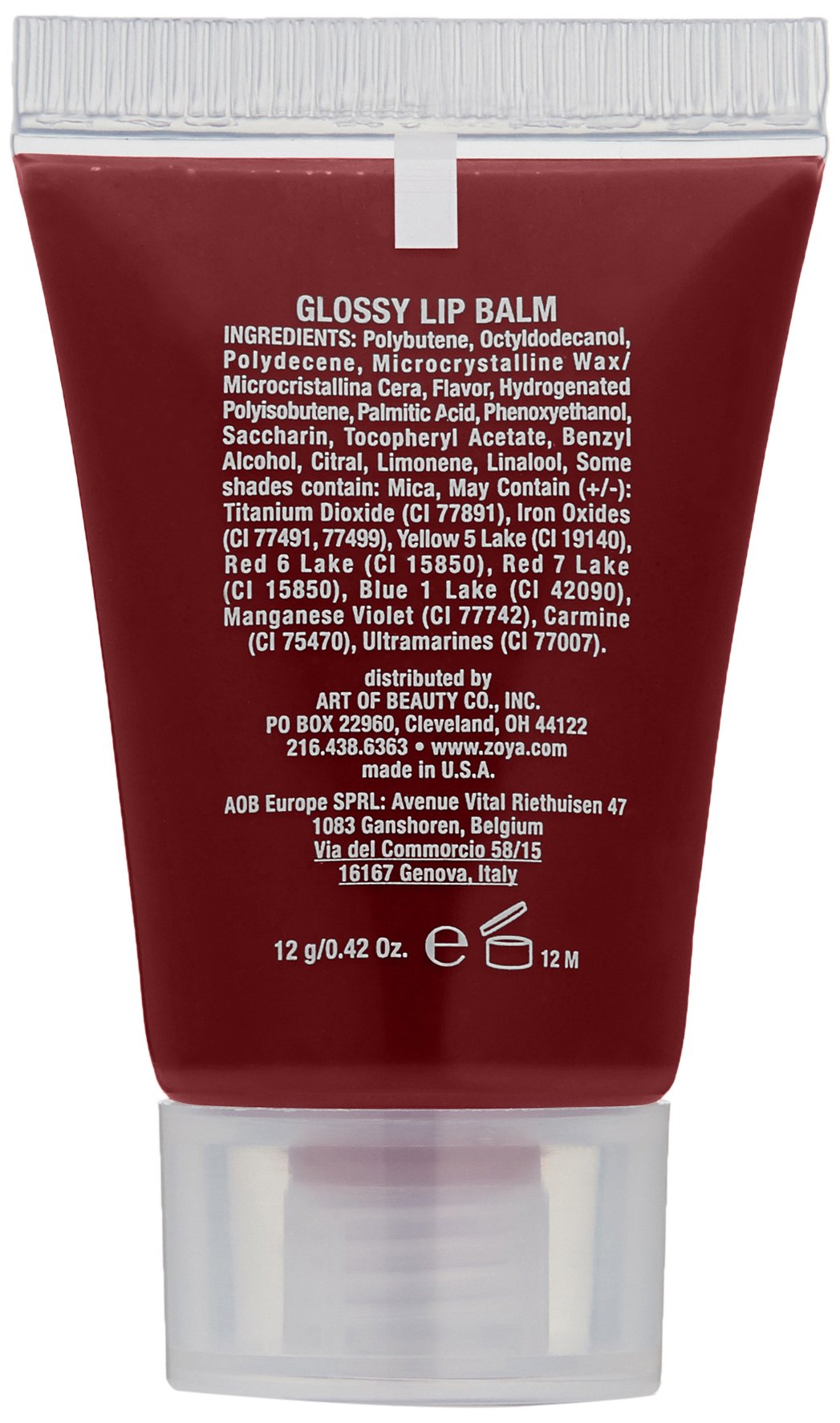 ZOYA Lip Gloss, Marachino , 0.42 Ounce Beauty & Personal Care ZOYA