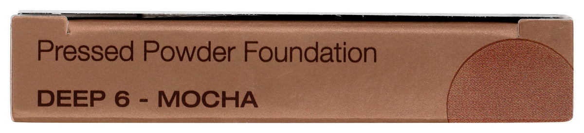 Mineral Fusion Pressed Powder Foundation, Deep 6 - Deep Skin w/Cool Undertones, Age Defying Foundation Makeup with Matte Finish, Talc Free Face Beauty & Personal Care Mineral Fusion