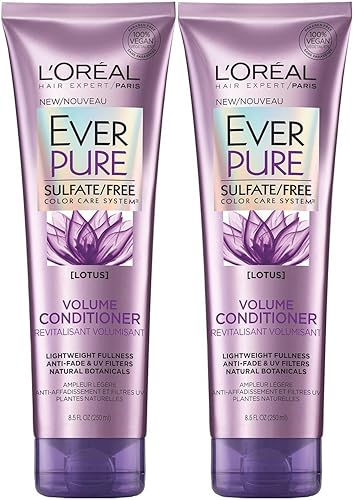 L'Oreal Ever Pure Volume Conditioner Lotus, 8.5 Fl Oz (Pack of 2) Beauty & Personal Care L'Oreal Paris