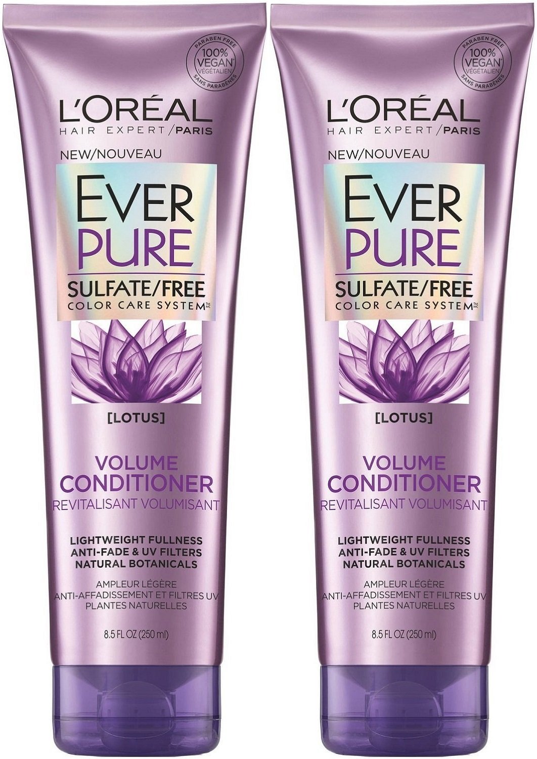 L'Oreal Ever Pure Volume Conditioner Lotus, 8.5 Fl Oz (Pack of 2) Beauty & Personal Care L'Oreal Paris