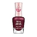 Sally Hansen Color Therapy Nail Polish | Biotin, Argan Oil, Long Lasting, Healthy Nails, Nail Strengthener, Opaque | 374 Wine Not | Burgundy Nail Beauty & Personal Care Sally Hansen