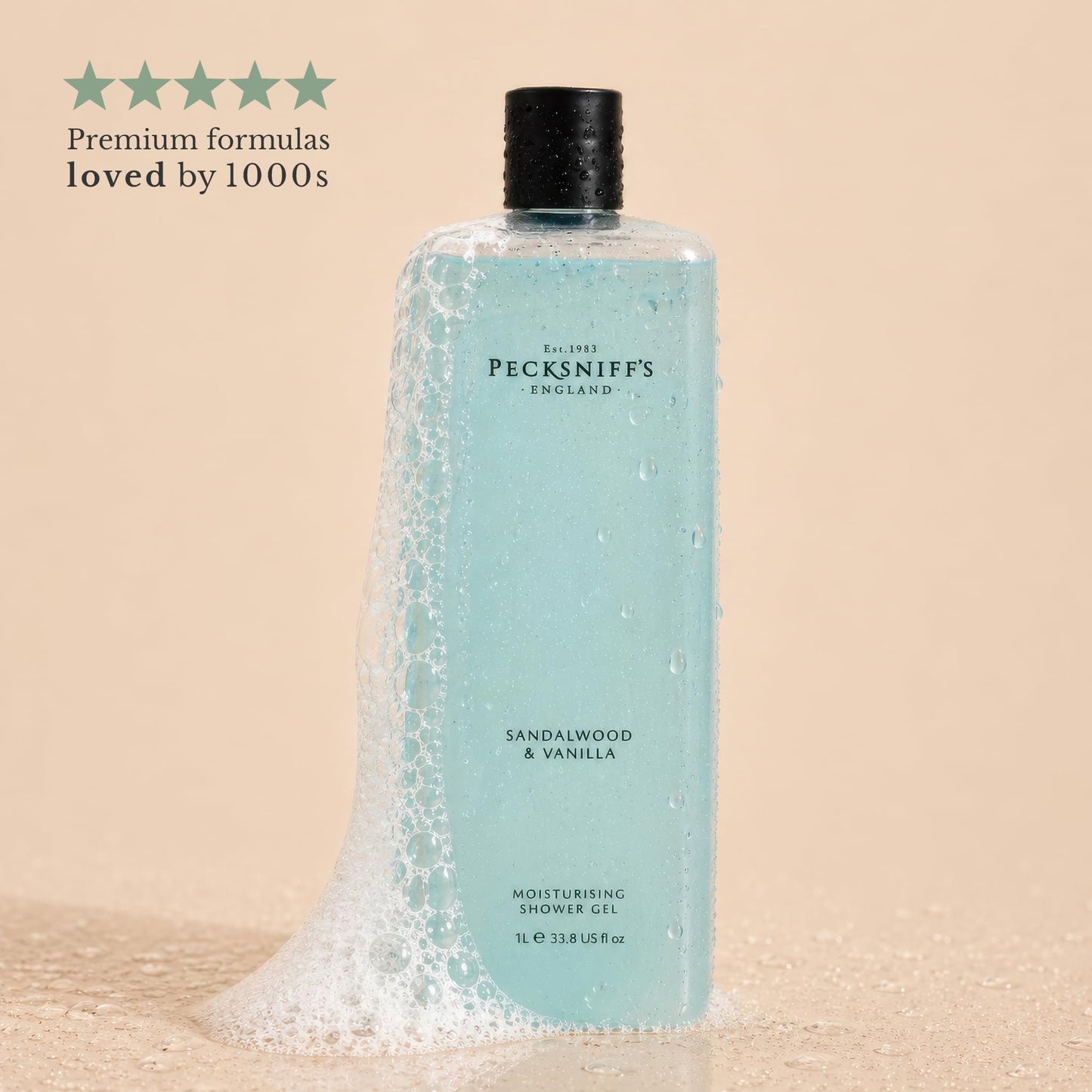 Pecksniff's 1L Shower Gel (CORE) Sandalwood Vanilla Beauty & Personal Care Pecksniff's