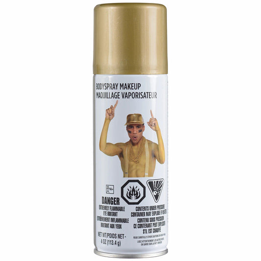 Body Spray Paint Make Up-Metallic Gold | 4 Ounce | 1 Bottle Beauty & Personal Care Amscan