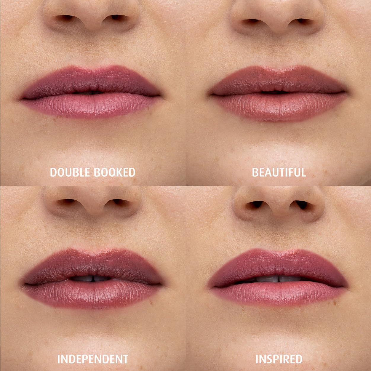 Lune+Aster Lip Liner | Creamy Nude Lip Pencil, Satin Finish, Includes Sharpener - Double Booked Beauty & Personal Care Lune+Aster