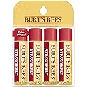 Burt's Bees 100% Natural Moisturizing Lip Balm, Strawberry with Beeswax & Fruit Extracts - 4 Tubes Beauty & Personal Care Burt's Bees