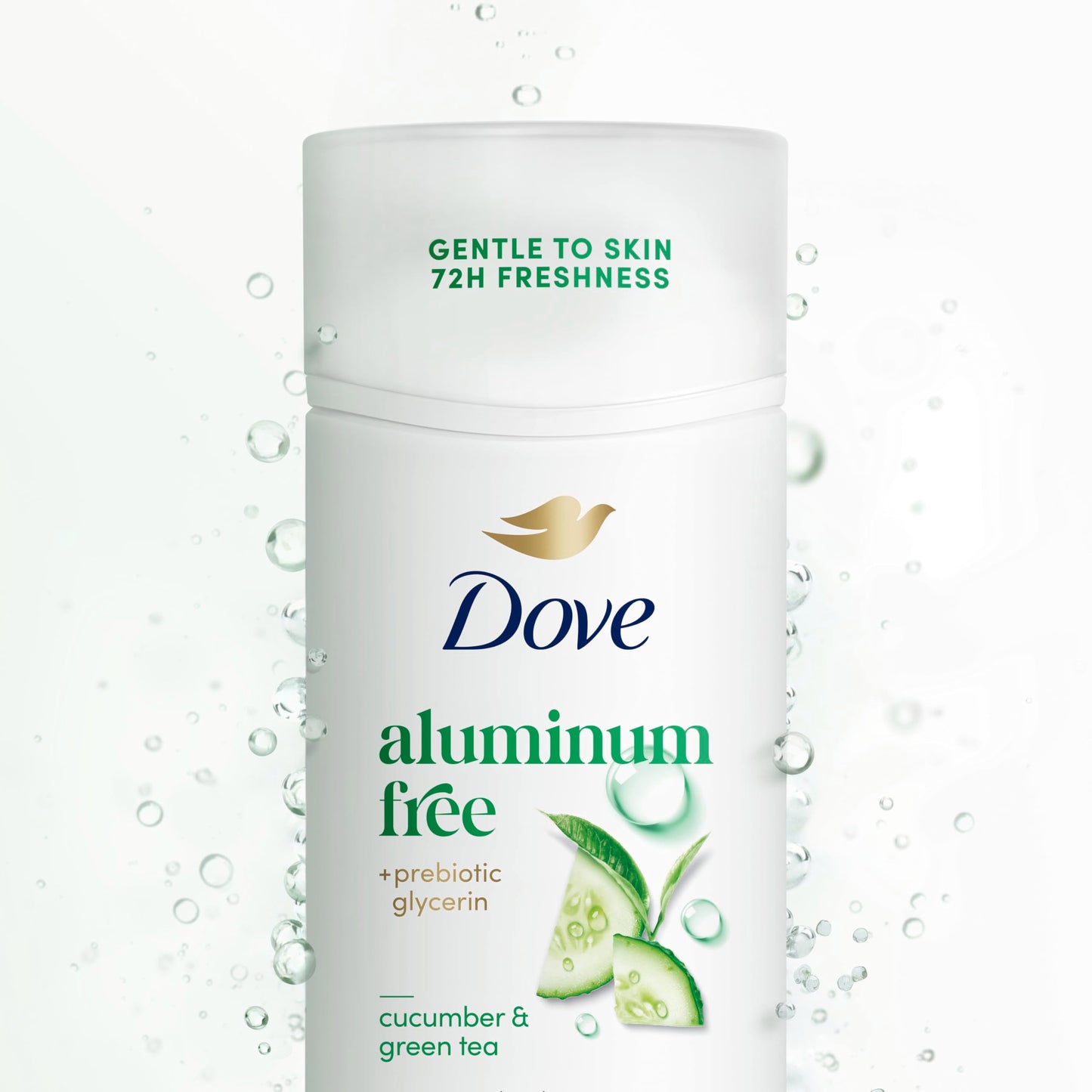 Dove Deodorant Stick for Women, Aluminum Free, 72H Odor Protection, Cucumber & Green Tea, 2.4 Oz Beauty and Personal Care Dove