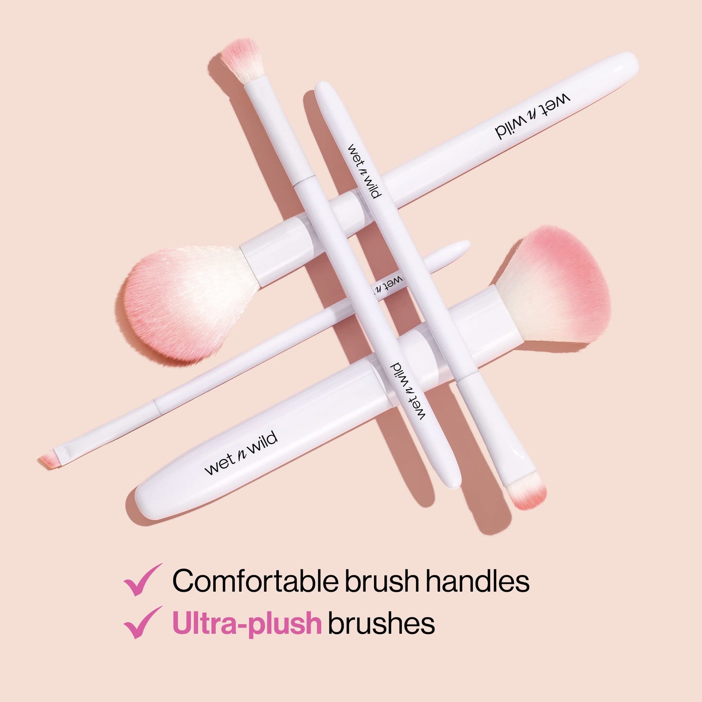wet n wild Eyebrow and Liner Brush, Dual-Ended Precision, Angled for Definition, Ergonomic Handle for Comfortable Precision Control, Cruelty-Free Beauty & Personal Care wet n wild