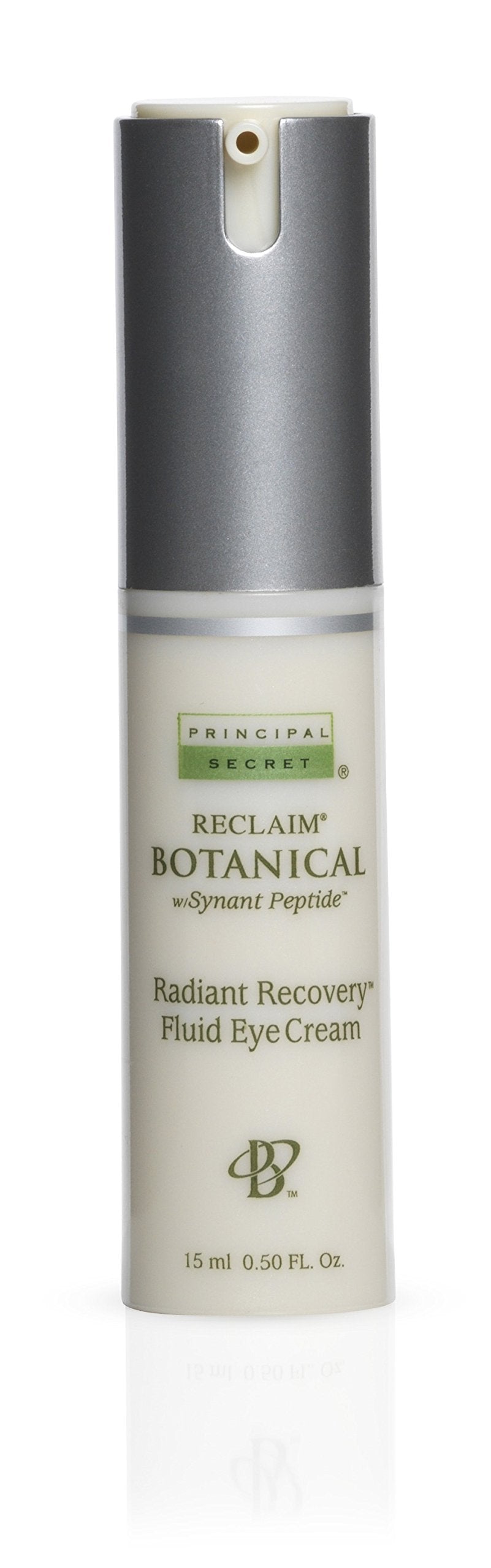 Principal Secret reclaim BOTANICAL Anti-Aging Radiant Recovery Fluid Eye Cream Plant Based Retinol, Argireline, Squalane, Peptides, Ceramides Beauty & Personal Care Principal Secret