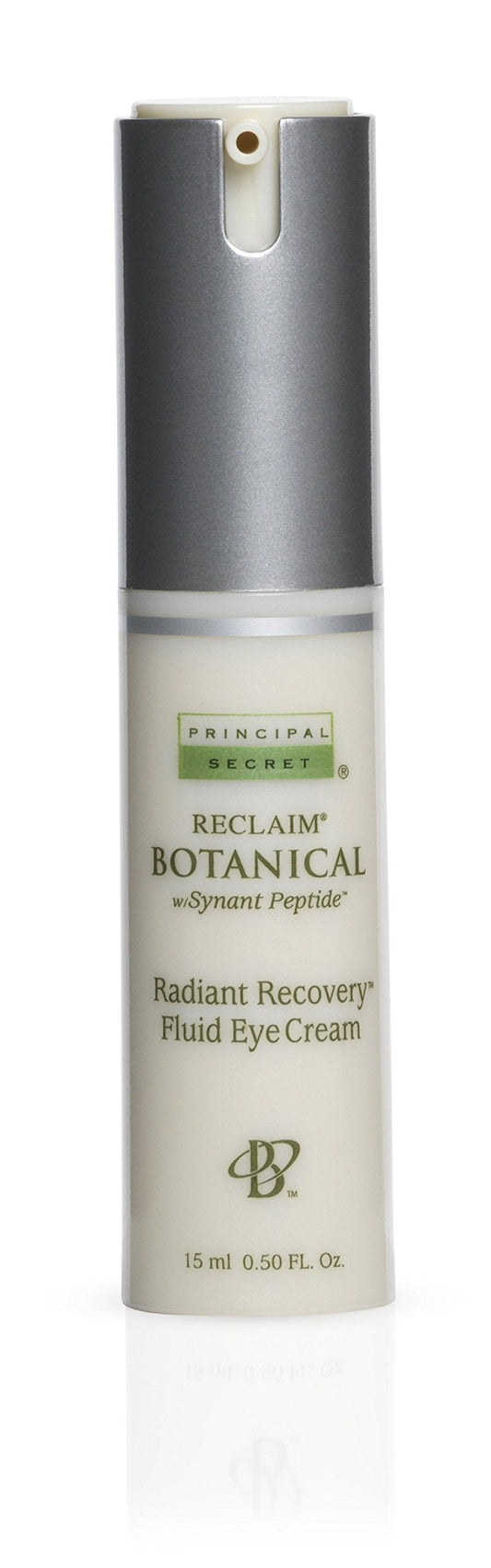 Principal Secret reclaim BOTANICAL Anti-Aging Radiant Recovery Fluid Eye Cream Plant Based Retinol, Argireline, Squalane, Peptides, Ceramides Beauty & Personal Care Principal Secret