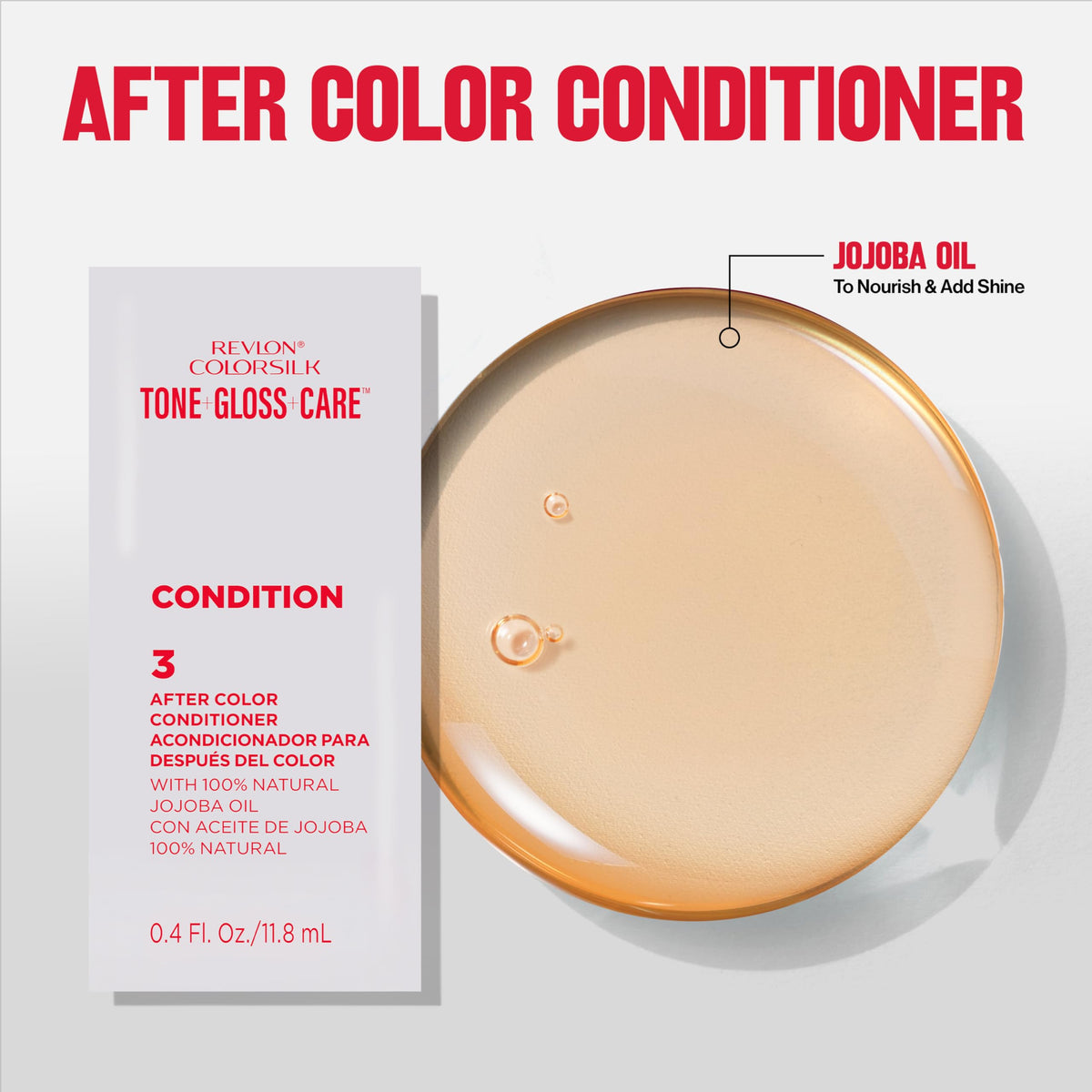 Revlon ColorSilk Tone + Gloss + Care Demi Permanent Hair Color, Dye Kit with Leave-In Scalp and Haircare Serum, 2x Shinier, 4x Stronger, 7 Dark Beauty & Personal Care REVLON