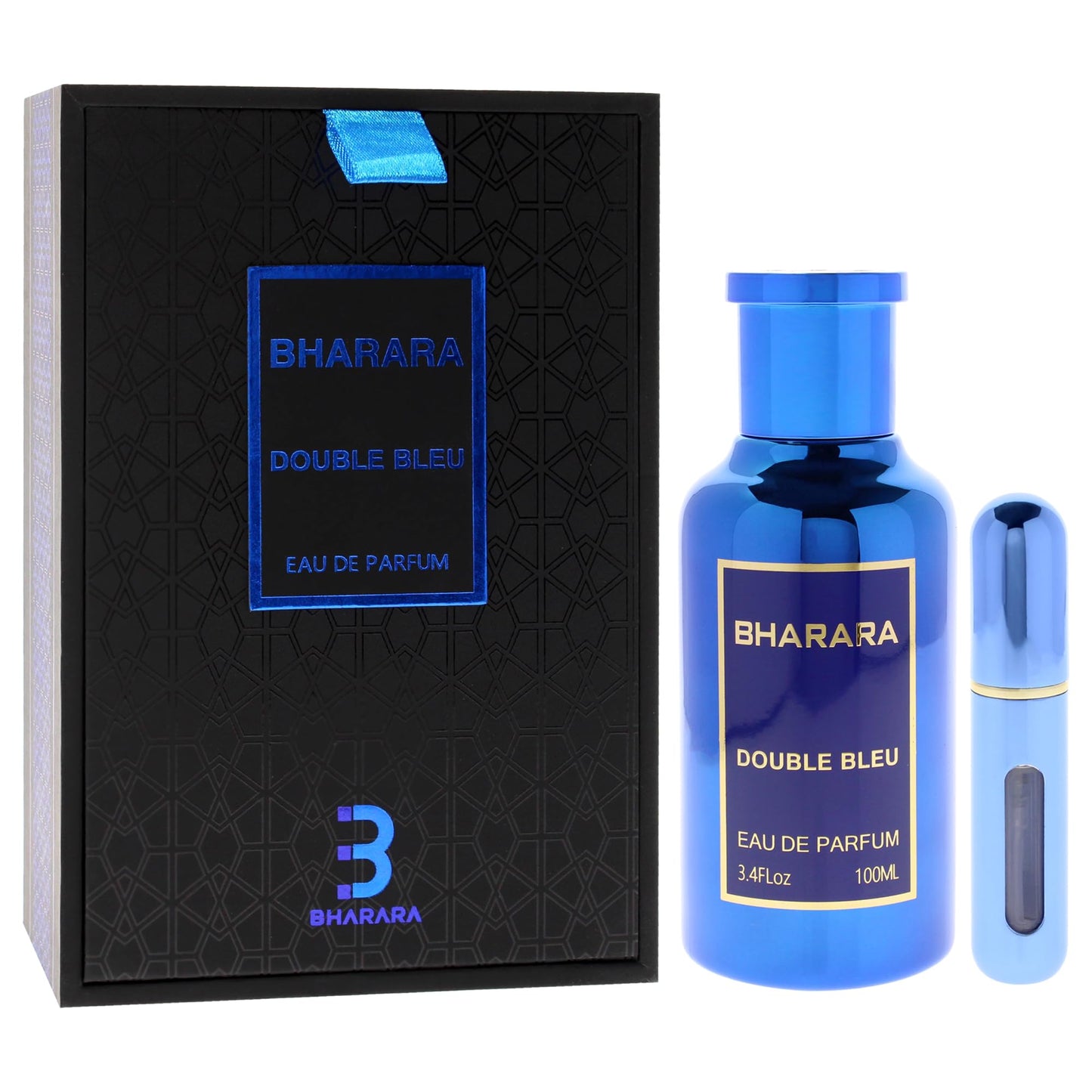 Double Bleu by Bharara for Men - 3.4 oz EDP Spray Beauty & Personal Care B Bharara