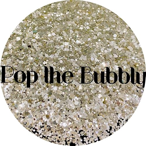 Gold Polyester Glitter | Craft Glitter | Glitter for Arts & Crafts | Tumblers | Cosmetics | Nails | Epoxy Resin Art | Slime | DIY | Body Glitter | 1 Beauty & Personal Care Glitter Heart Co.