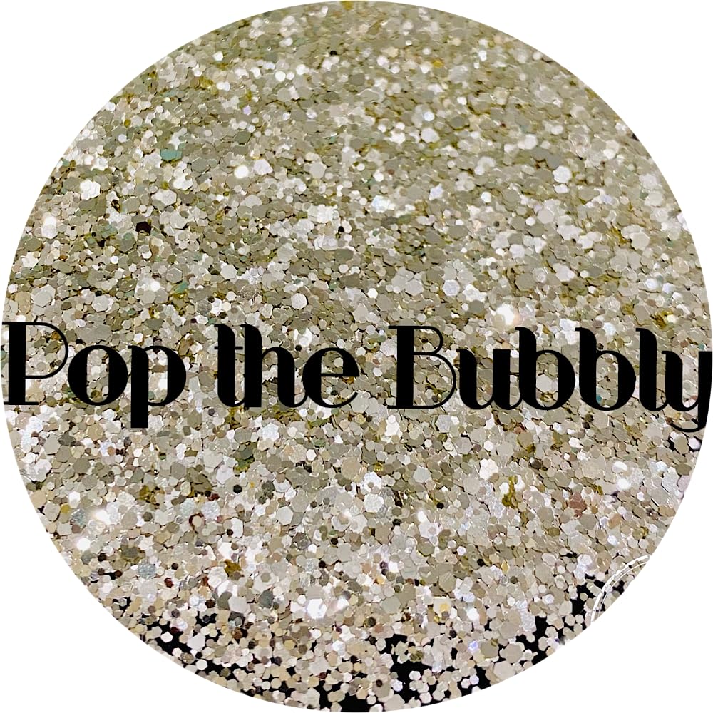 Gold Polyester Glitter | Craft Glitter | Glitter for Arts & Crafts | Tumblers | Cosmetics | Nails | Epoxy Resin Art | Slime | DIY | Body Glitter | 1 Beauty & Personal Care Glitter Heart Co.