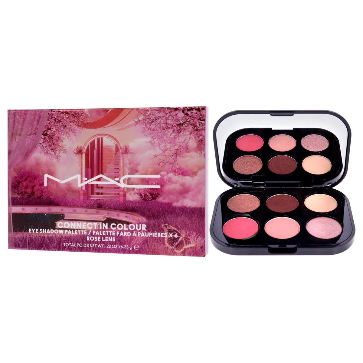Connect In Colour Eye Shadow Palette - Rose Lens by MAC for Women - 0.22 oz Eye Shadow