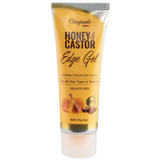 Originals by Africa's Best Honey and Castor Edge Hair Gel for All Hair Types and Textures, Sulfate-Free, 4 oz Beauty & Personal Care Africa's Best