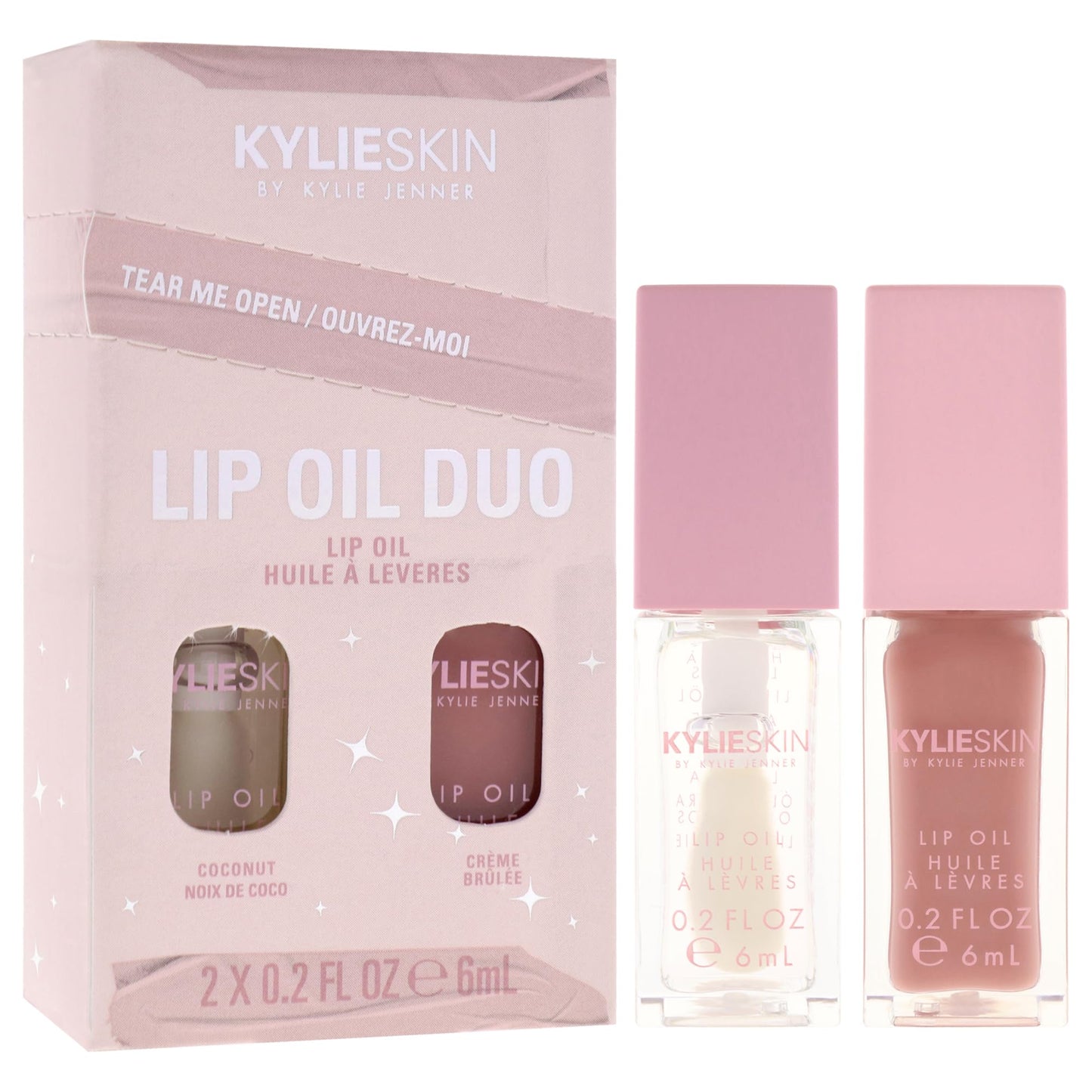 Kylie Jenner's Lip Oil Gift Set: Coconut & Crme Brlee by Kylie Cosmetics Beauty and Personal Care KYLIE