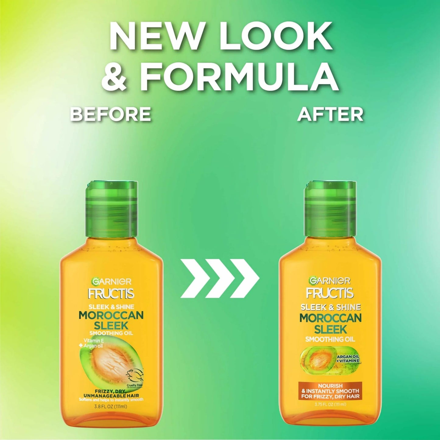 Garnier Fructis Sleek & Shine Moroccan Oil Treatment, 3.75 Fl Oz (Pack of 2) Beauty & Personal Care Garnier