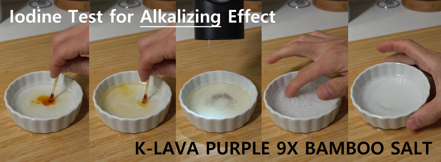 K-LAVA SALT-Korea's No.1 Bamboo Salt-Purple 9X, Crystal, 8.47 Ounce Beauty and Personal Care K-LAVA SALT