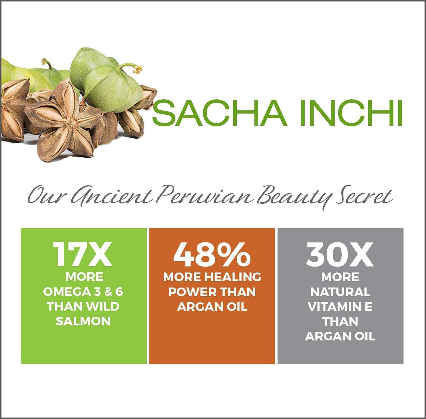 SASHAPURE Deeply Therapeutic Hair Scalp & Skin Elixir, Organic Hair Serum with Sacha Inchi Oil - Strengthen, Shine, Protection, 1.7 fl.oz. Beauty & Personal Care Sashapure