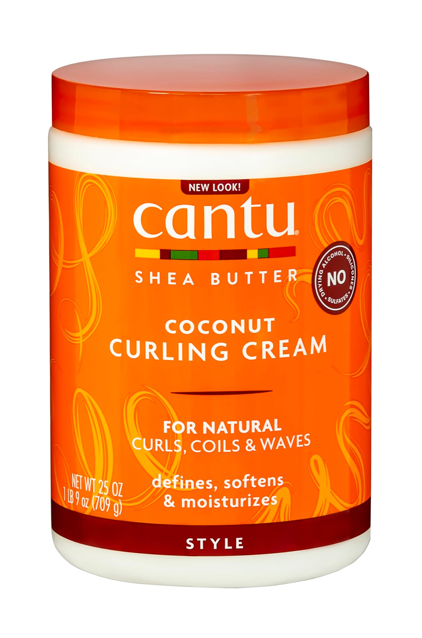 Cantu Shea Butter for Natural Hair Coconut Curling Cream, 25 Ounce Beauty & Personal Care Cantu