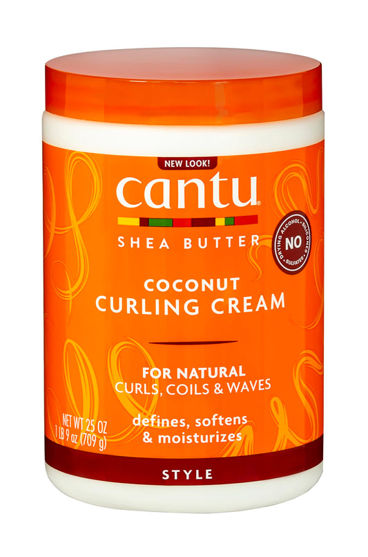 Cantu Shea Butter for Natural Hair Coconut Curling Cream, 25 Ounce Beauty & Personal Care Cantu