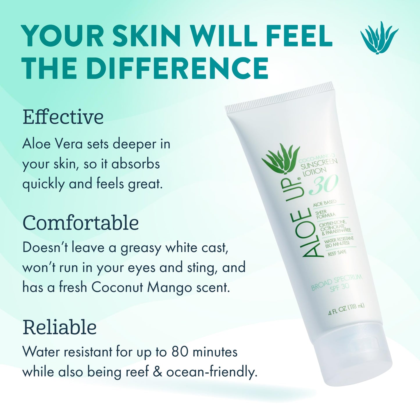 Aloe Up White Collection Sunscreen Spray SPF 30 | Broad Spectrum Sunscreen Mist for Face and Body | Aloe Vera Gel Water Resistant up to 80 Minutes | Beauty & Personal Care ALOE UP