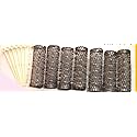 2 Packs (14 total) MEDIUM BRUSH ROLLERS & PINS Hair Curlers Bristles 2 1/2"x 3/4" NEW Beauty & Personal Care Hair Accessories