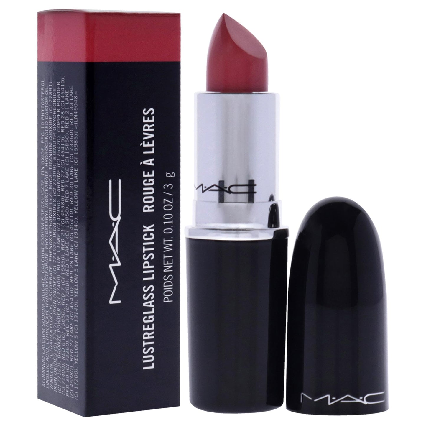 MAC Lustreglass Sheer Shine Lipstick - Pigment of Your Imagination Lipstick Women 0.1 oz Beauty & Personal Care MAC