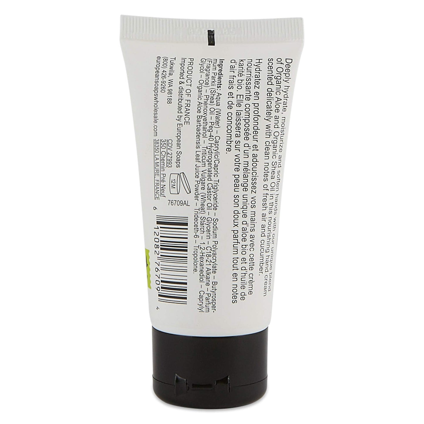 Organic Aloe Collection Hydrating Hand Cream (1.6oz), Fresh Cucumber Scent Beauty & Personal Care Pre de Provence