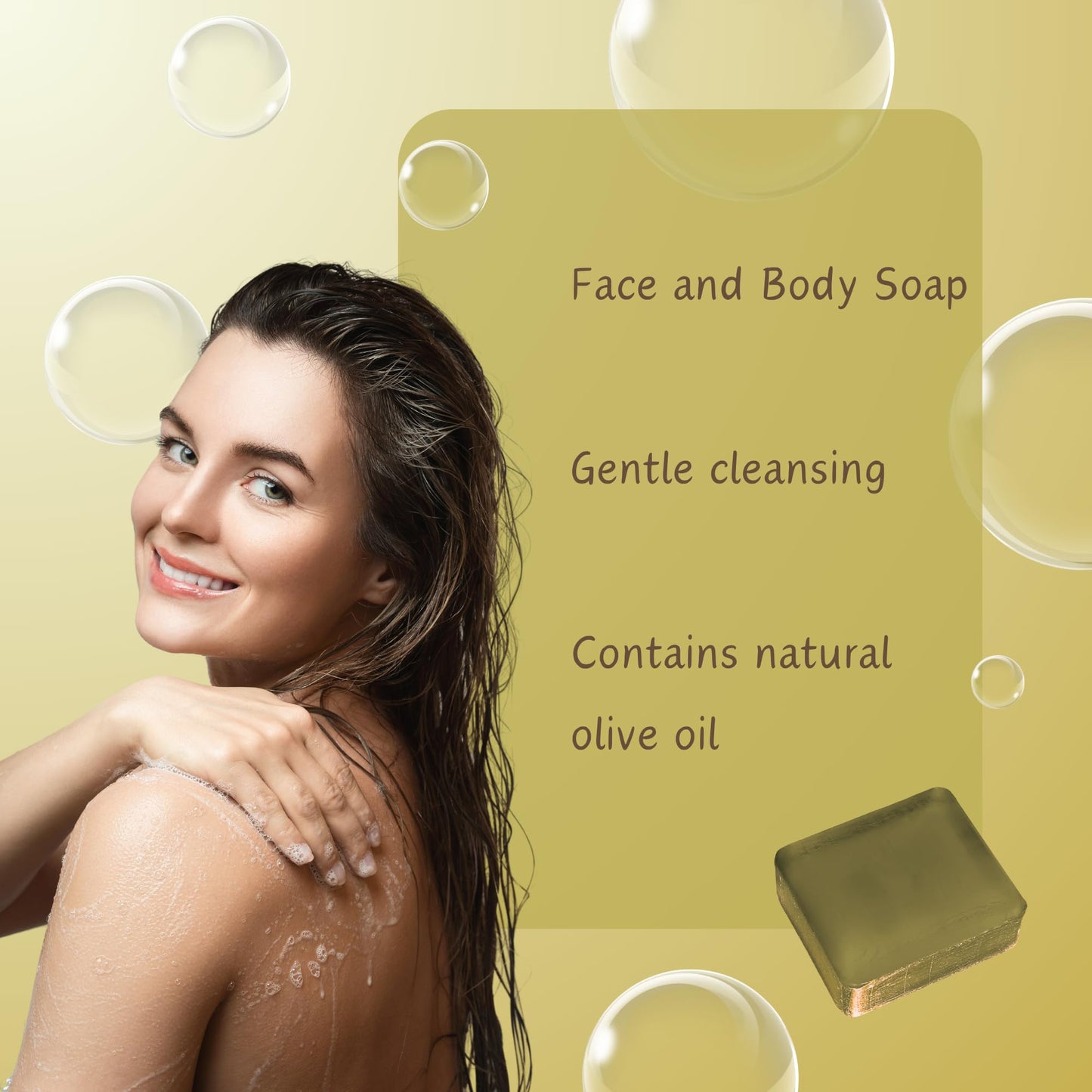 Tulipan de España Glycerin and Olive Soap (Pack of 3) Face & Body Soap with Essential Oils Beauty & Personal Care Tulipan de Espana