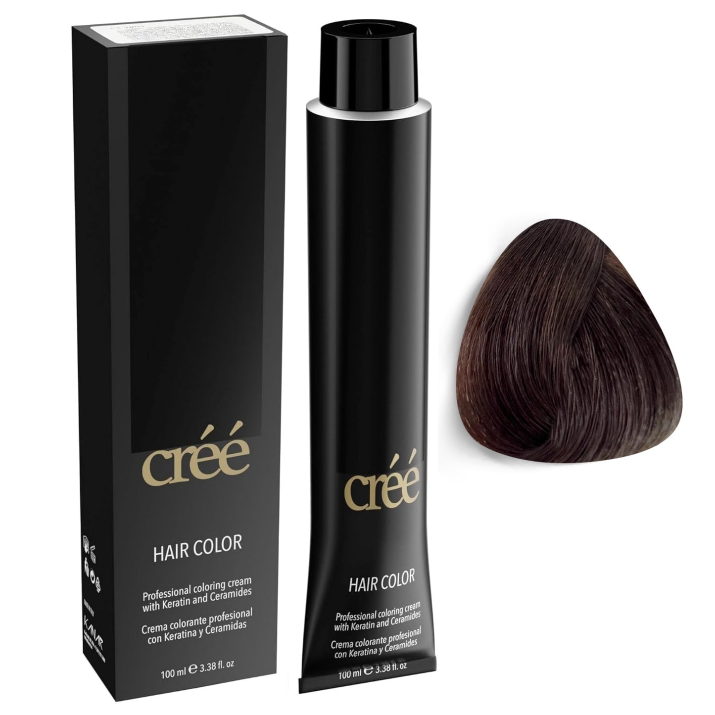 Cree Professional 6.91 - Ice Chesnut Dark Blond Permanent Hair Color - Long Lasting, Rich Vibrant - Gray Coverage 100ml - 3.4 fl.oz. Beauty & Personal Care Créé