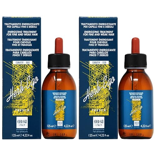 Ever Ego Curativ-Ego Herb Ego Fresca Energizing Treatment 125ml 4.22oz (Pack of 2) Beauty & Personal Care Ever Ego Italy