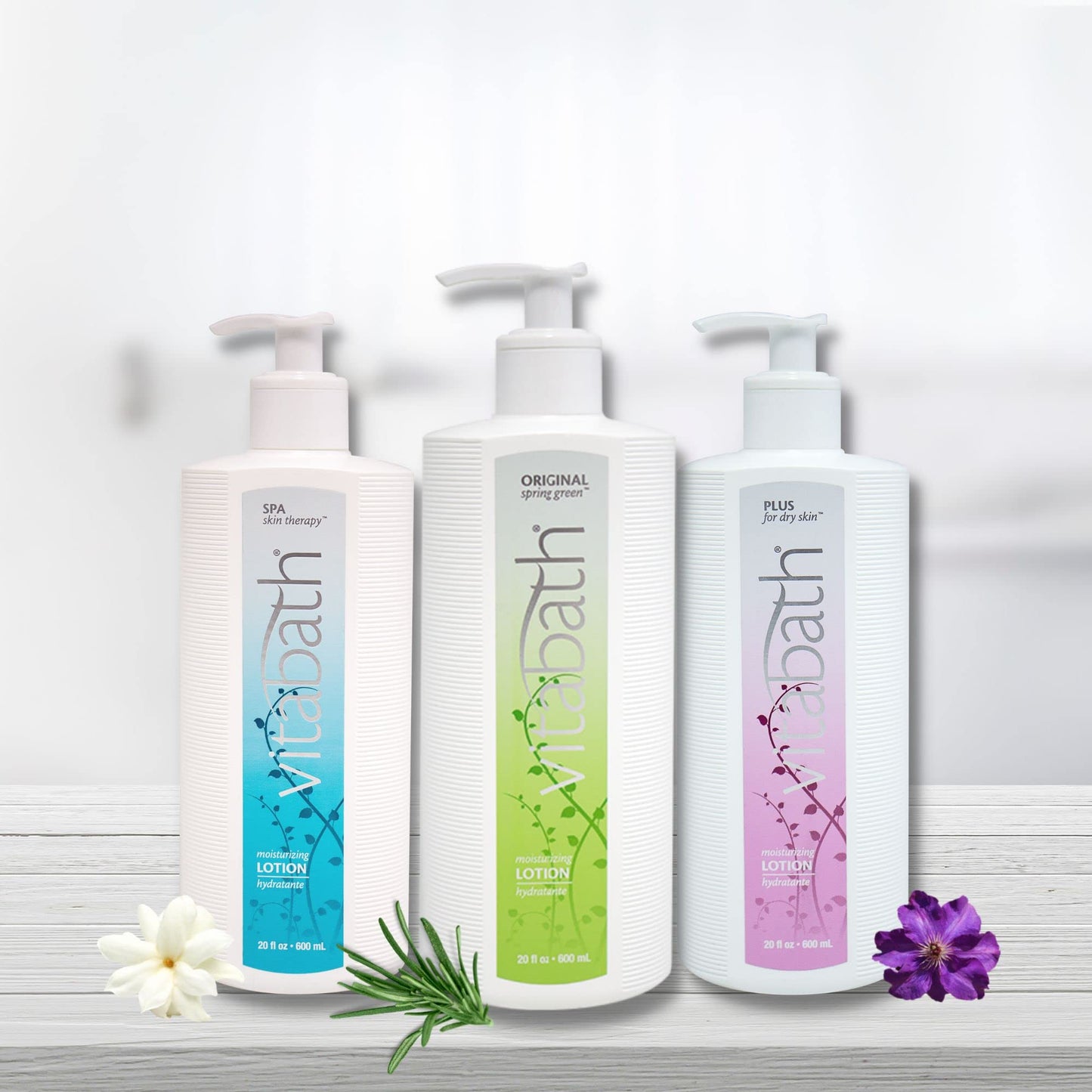 Vitabath Moisturizing Lotion Plus for Dry Skin 20 fl oz Beauty & Personal Care Vitabath