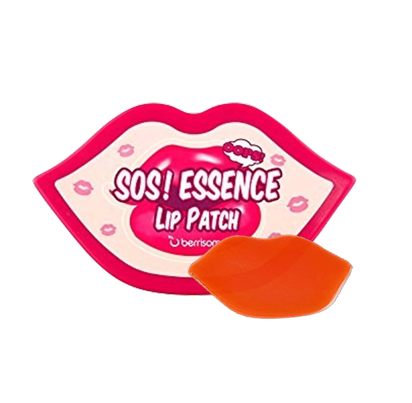 Berrisom SOS! Essence Lip Patch (30pcs) 80g Moisturizing & Soothing Treatment for Dry Lips with Hyaluronic Acid and Collagen Beauty and Personal Care Berrisom