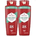 Old Spice Refreshing Body Wash for Men, High Endurance, 3X Defense, 24/7 Shower Fresh with Long Lasting Scent, Pure Sport Scent, 24 oz (Pack of 2) Beauty & Personal Care Old Spice