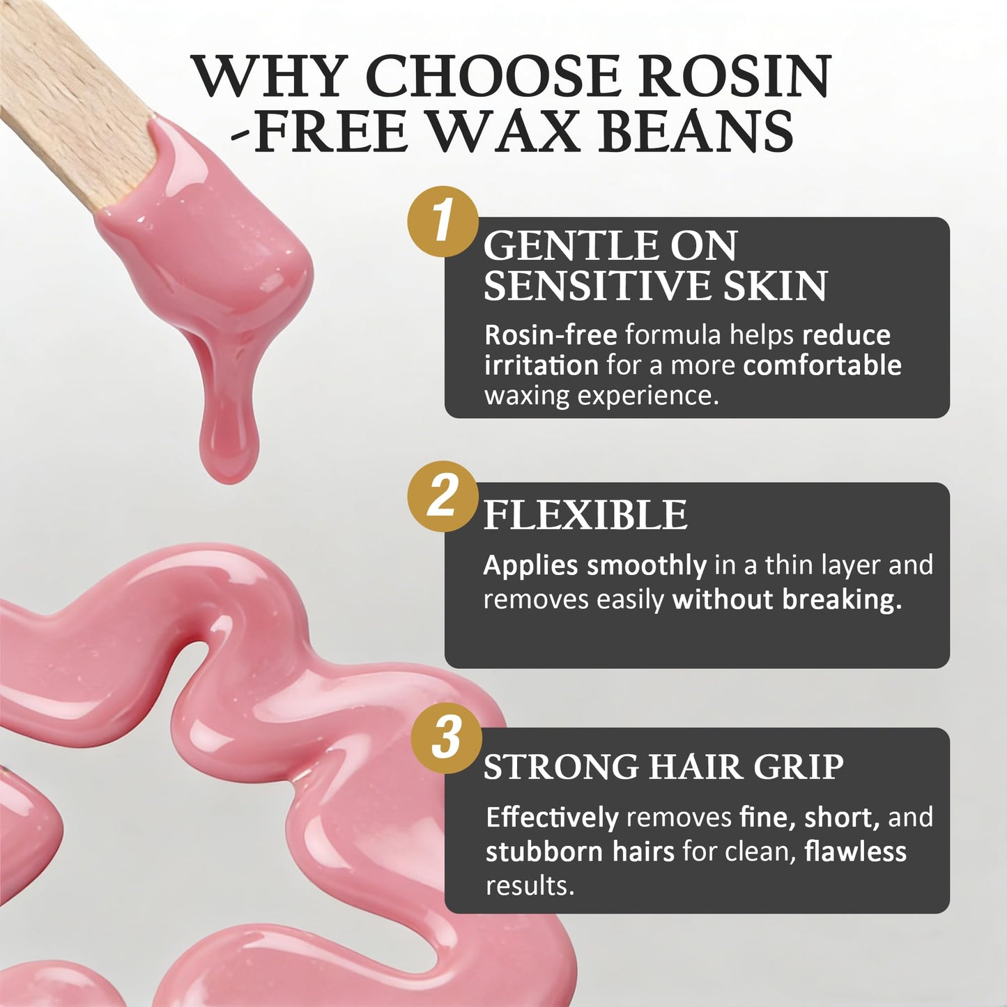 Maxpearl Rosin-Free Hard Wax Beads, 300g / 10.5oz - for Sensitive Skin - Hair Removal Wax Beans for Branzilan Waxing, Bikini, Face, Underarms, Legs Beauty and Personal Care Maxpearl