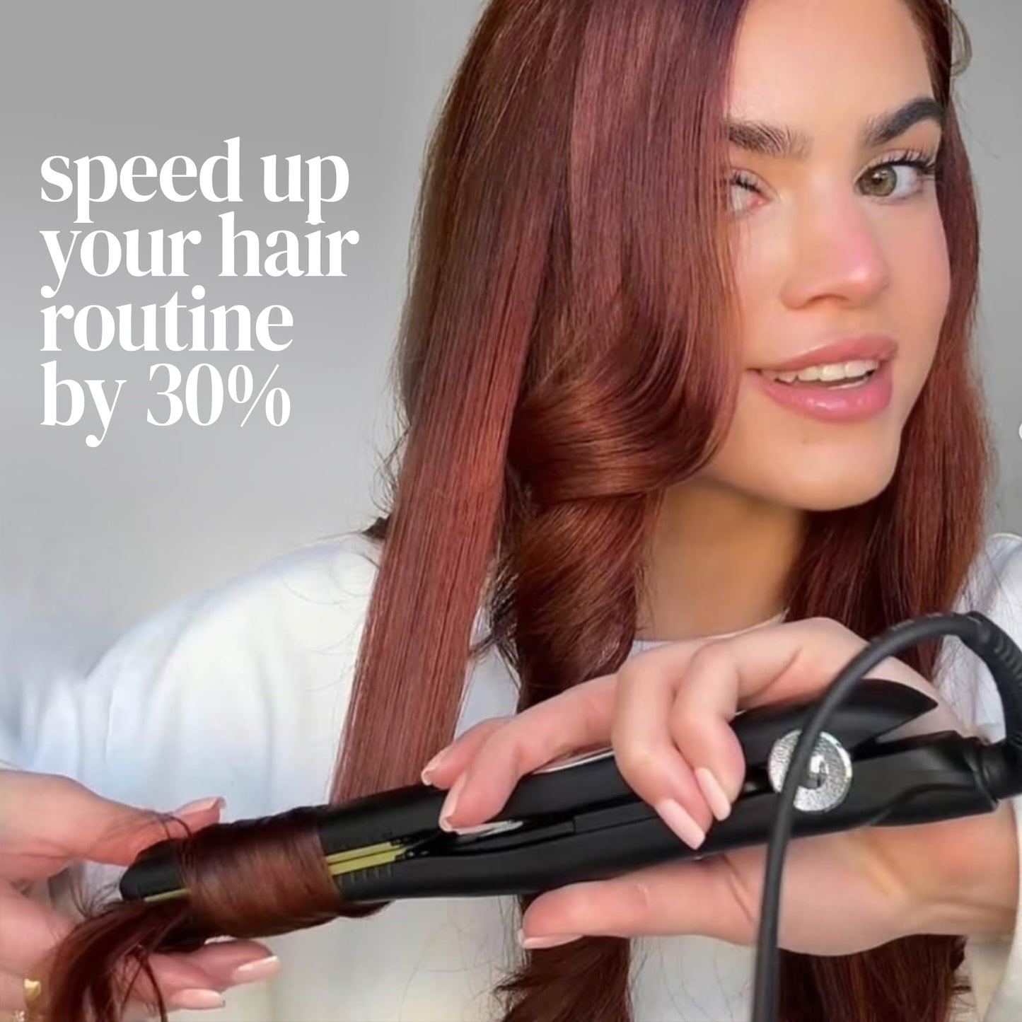 Vibrastrait Pro Vibrating Ceramic Tourmaline Ionic Flat Iron, 1.75-inch | Fast, Frizz-Free Ceramic Hair Straightener: Easy, Gentle Glide for Waves Beauty & Personal Care VIBRAstrait