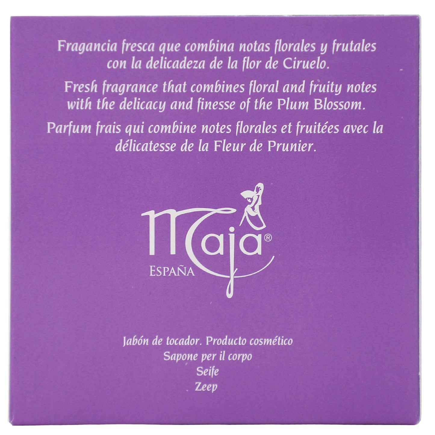 Maja Plum Blossom Soap, Perfumed Soap, Round and Luxurious Soap to Clean and Moisturize your skin, Leaves Skin Beautifully Scented and Soft, 2-Pack Beauty & Personal Care Maja