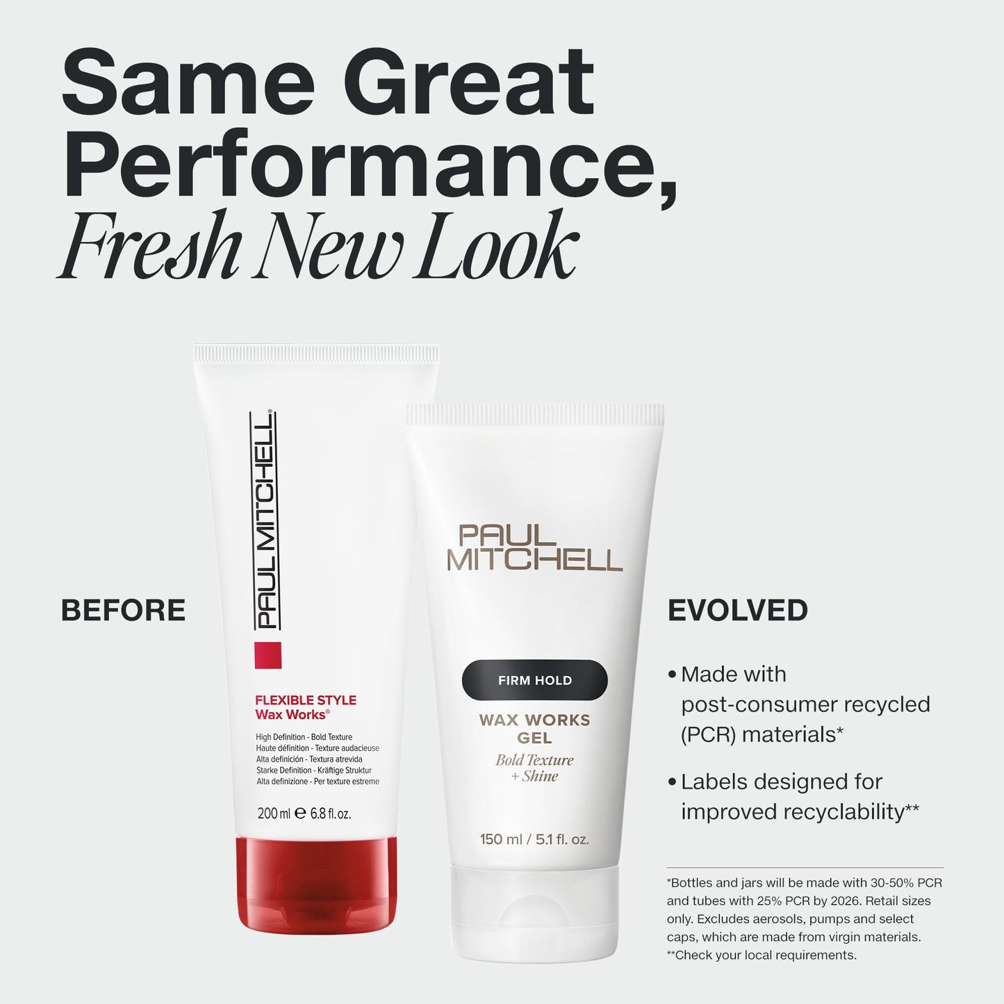 Paul Mitchell Wax Works Hair Gel, Flexible Hold, Bold Texture + Shine, For All Hair Types, 5.1 fl. oz Beauty & Personal Care Paul Mitchell