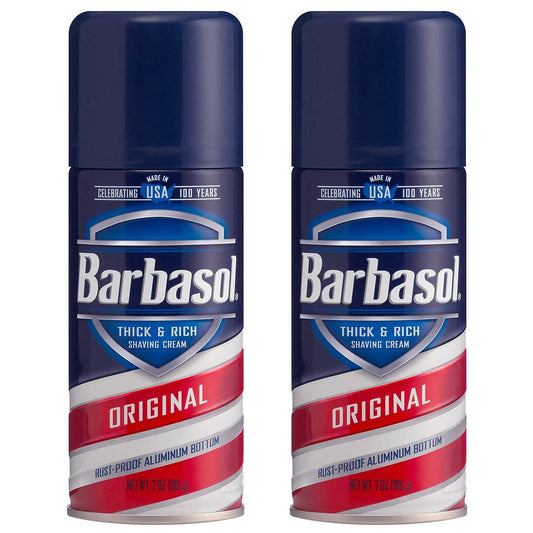 Barbasol Shave Cream 7 Ounce (Original, Pack of 2) Beauty & Personal Care Barbasol