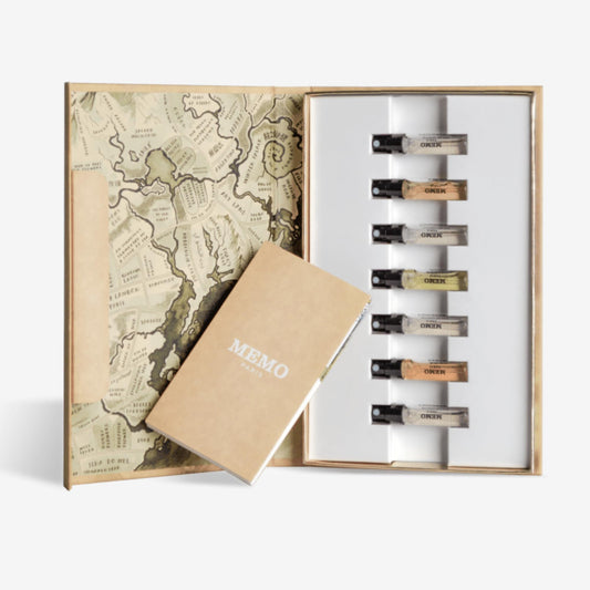 Memo Paris, Discovery Set, 1.5ml x 7 – A Journey Through Signature Scents Travel Notes Beauty & Personal Care Memo Paris
