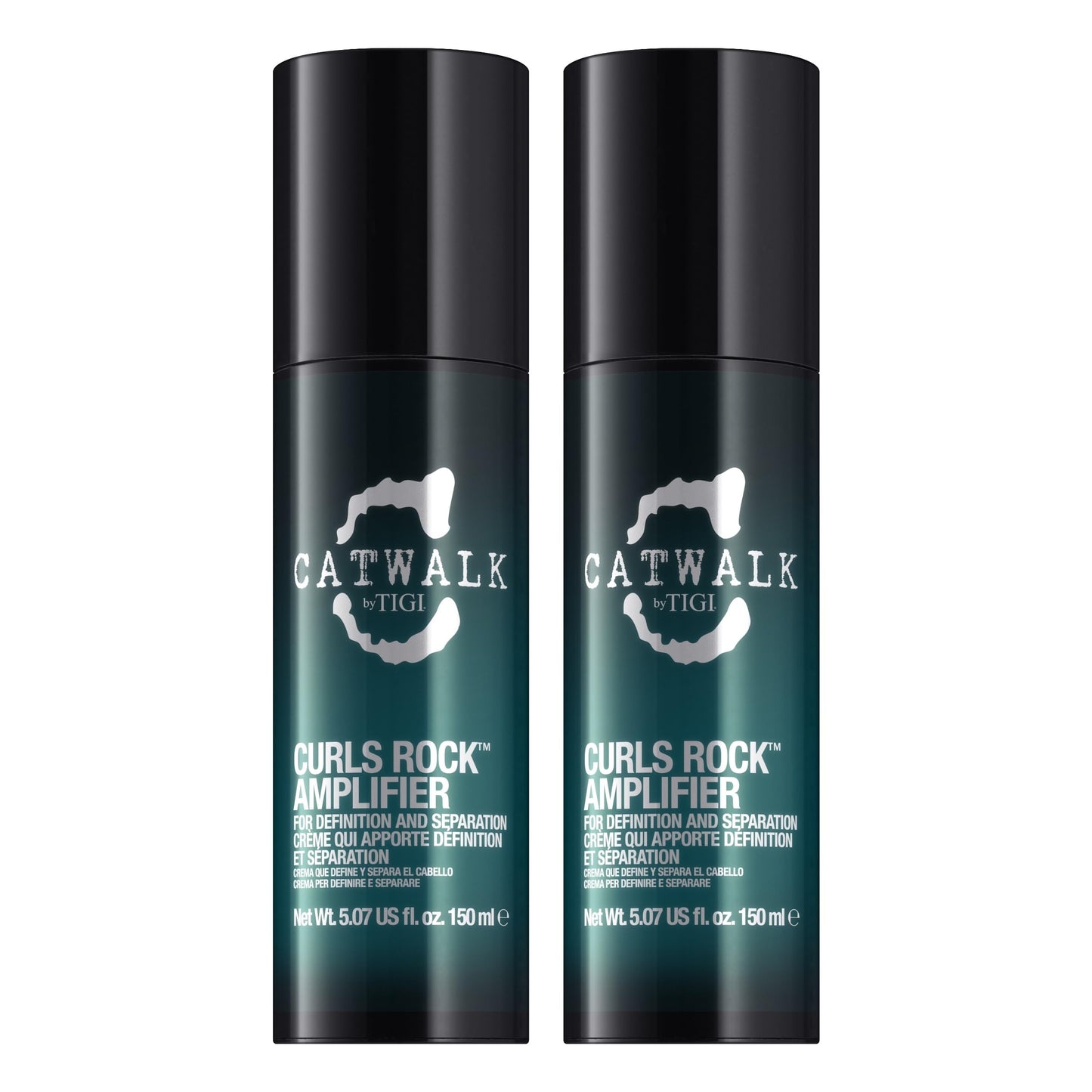 Catwalk Curls Rock Amplifier Shaping Cream by TIGI 2-Pack - Curl Cream for Defining Wavy, Curly Hair - Flexible Hold, Frizz Control + Anti-Humidity Beauty & Personal Care TIGI