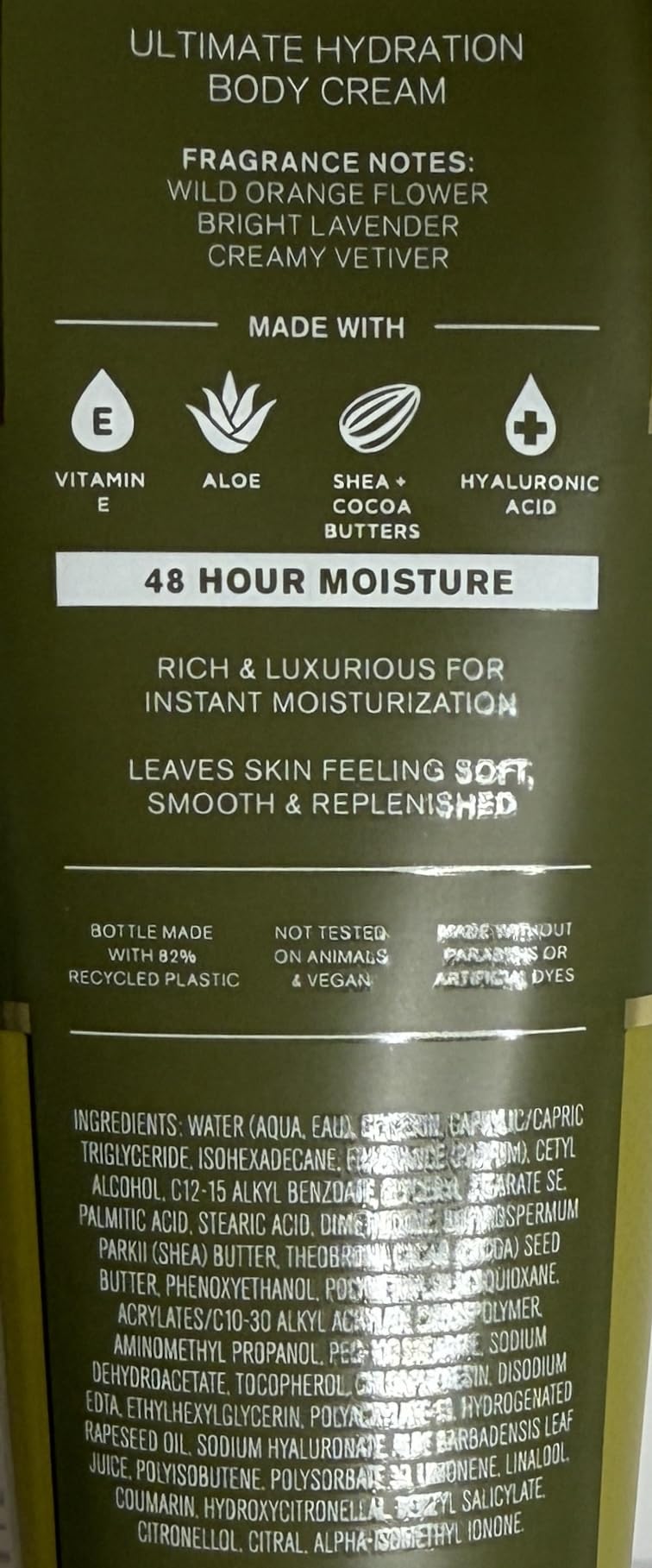 Bath & Body Works Womens Free As A Flower Ultimate Hydration Body Cream 8 Ounces Pack of 2 Beauty & Personal Care Bath & Body Works