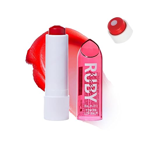 Ruby Kisses Balm Up Tinted Lip Balm, Non-Greasy Hydrating Formula, Nourishing Coconut Core & Vitamin E Infused, Lip Care with Natural Shine Beauty & Personal Care Ruby Kisses