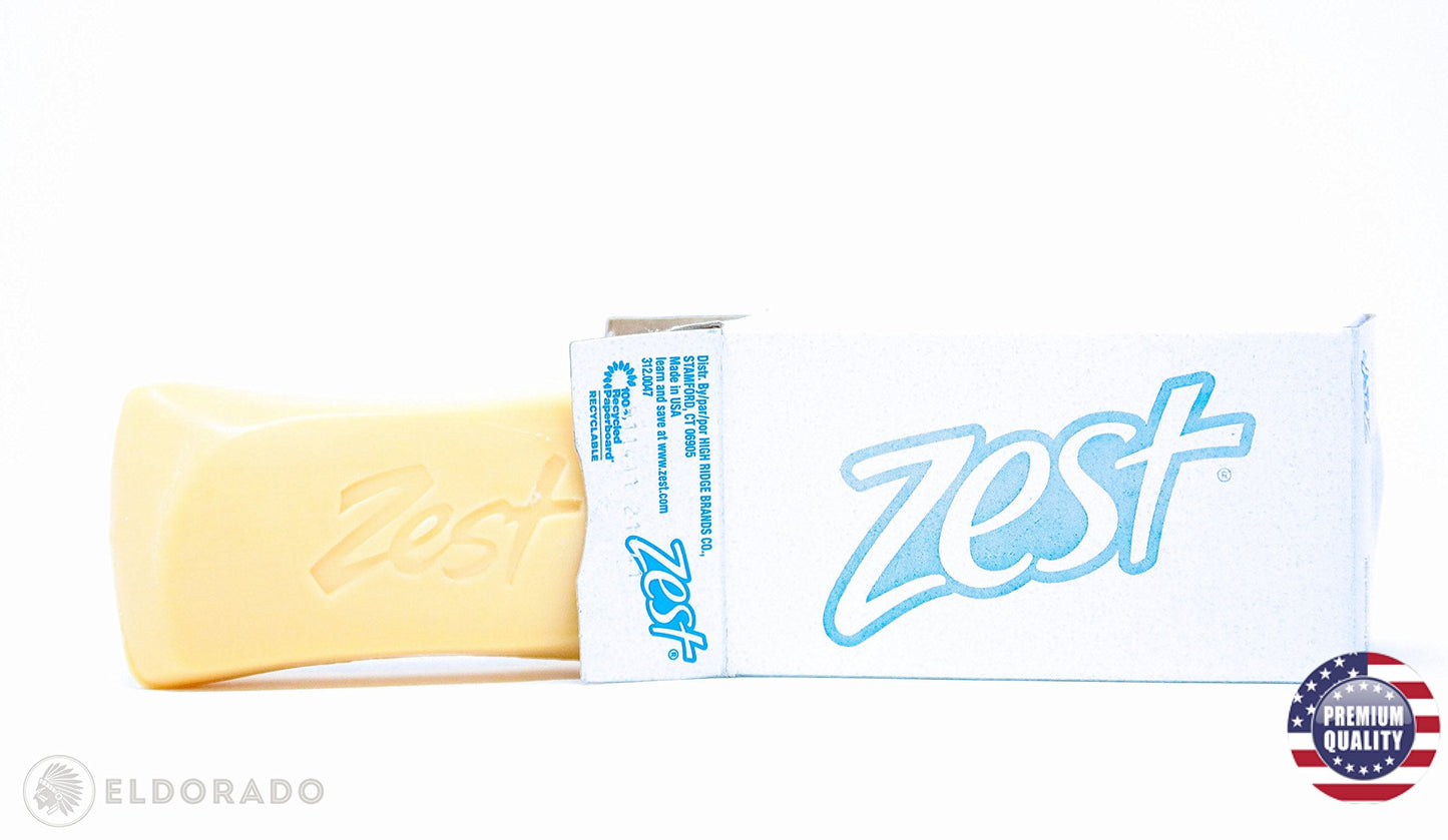 Zest Creamy Cocoa Butter & Shea Soap, 6 Bars, 3.2 Oz. Each, 3.2 Fl Oz Beauty & Personal Care Zest